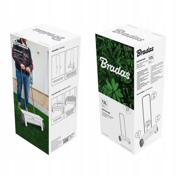 SIEWNIK RĘCZNY OGRODOWY DO KWIATÓW WARZYW NASION BIAŁY WL-SE201