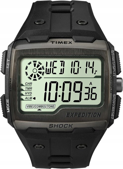Zegarek męski Timex Expedition SHOCK Military TW4B02500 wodoszczelny