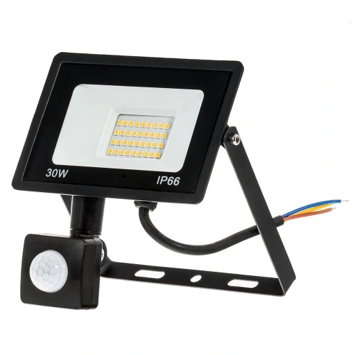 Halogen Naświetlacz 30W LED ZEWNĘTRZNY LAMPA Czujnik RUCHU ZMIERZCHU Garaż