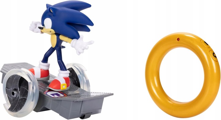 JAKKS ZESTAW SONIC THE HEDGEHOG FIGURKA NA ZDALNIE STEROWANYM POJEŹDZIE