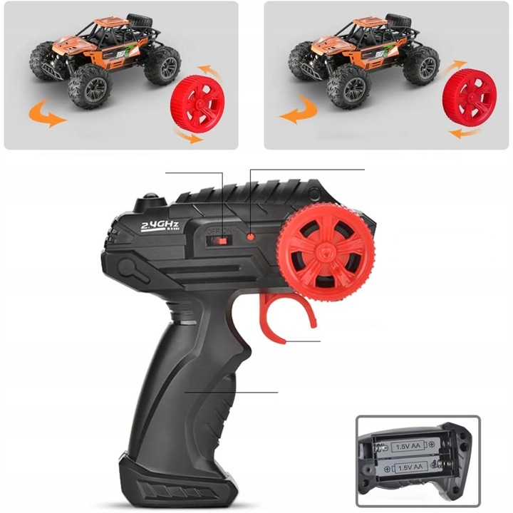 Samochód Zdalnie Sterowany Ciężarówka Samochód Terenowy Pojazd Elektryczny