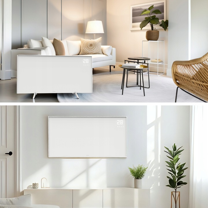 Grzejnik na podczerwień promiennik ciepła WarmUp 770W WiFi Tuya LED Pilot