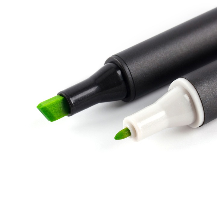 MARKERY ALKOHOLOWE 168szt. FLAMASTRY MAZAKI DWUSTRONNE PRO ZESTAW + TORBA