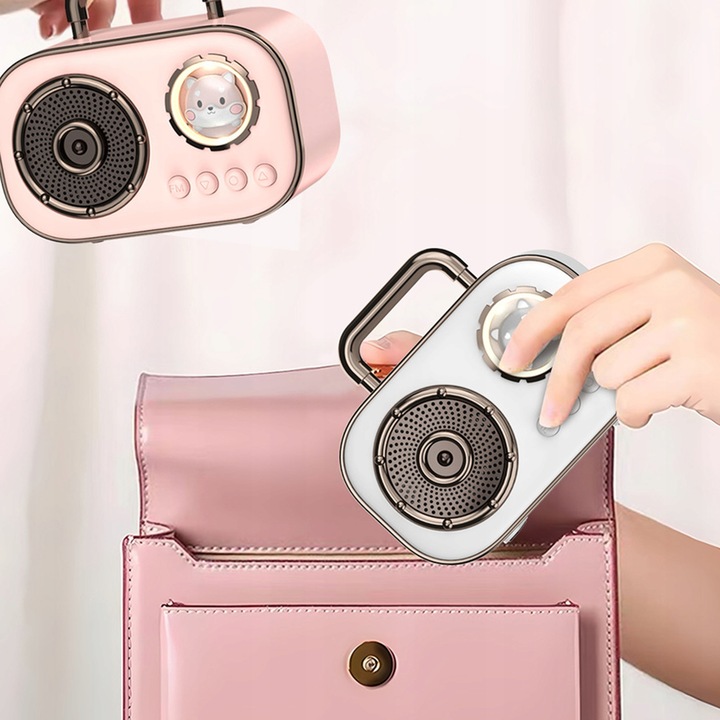 BEZPRZEWODOWY ZESTAW DO KARAOKE DLA DZIECI GŁOŚNIK BLUETOOTH + 2 MIKROFONY