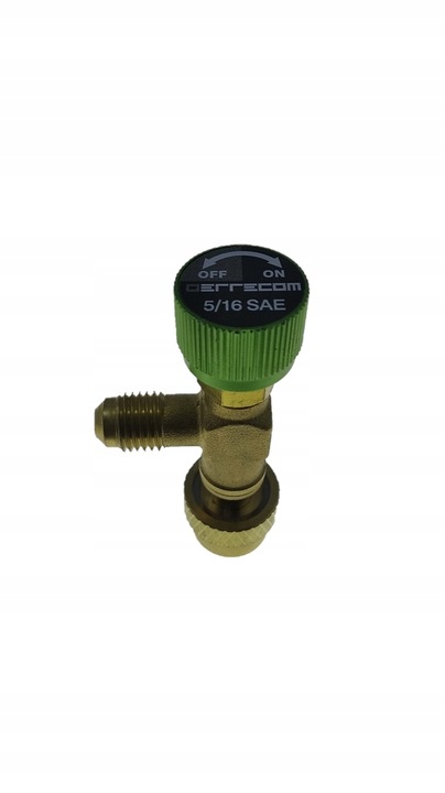 Zawór serwisowy do klimatyzacji, otwierający, odcinający, R32, R410a