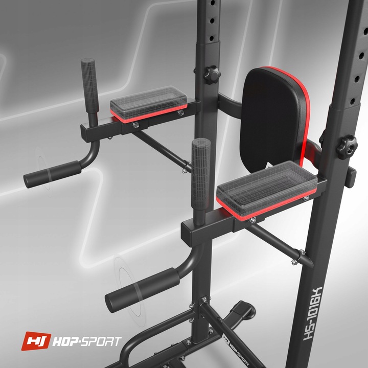 Stacjonarne poręcze treningowe regulowane drążek do ćwiczeń brzucha dipów