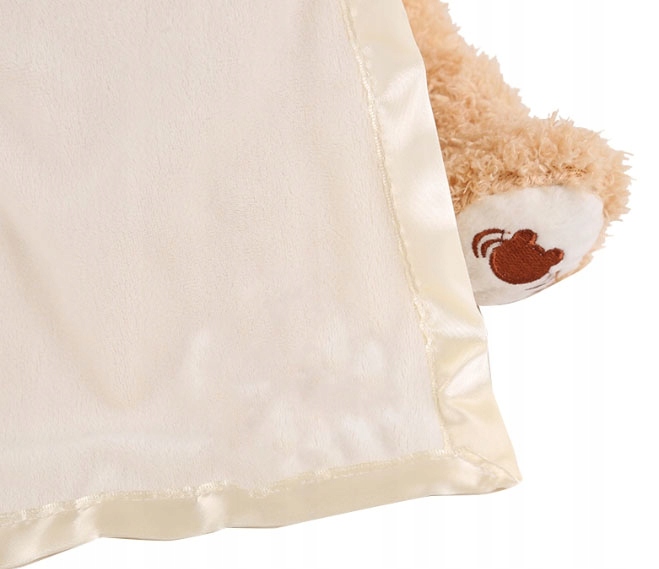 MASKOTKA MIŚ MISIEK RUSZA BUZIĄ I KOCYKIEM Akuku