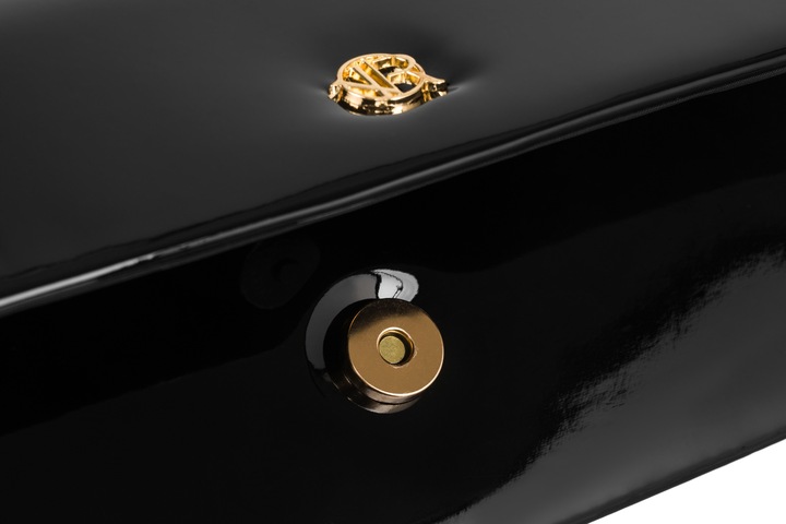 Damska torebka wizytowa kopertówka Rovicky elegancka z łańcuszkiem na ramię