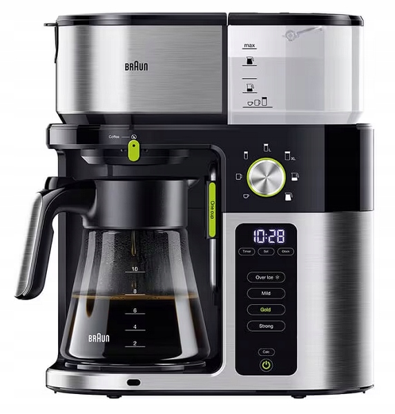 Ekspres do kawy przelewowy Braun KF9050 BK (P)