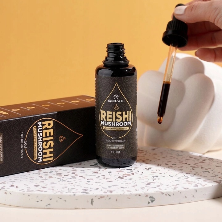 Ganoderma lucidum (Reishi) w kroplach 60ML