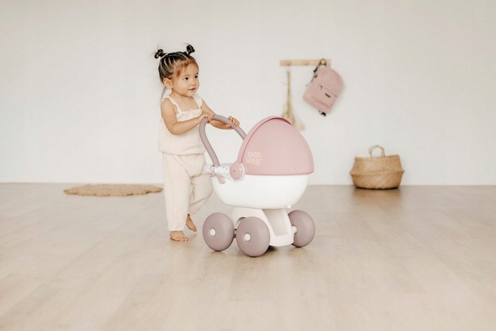 Wózek Dla Lalki Głęboki Baby Z Pokrowcem Smoby