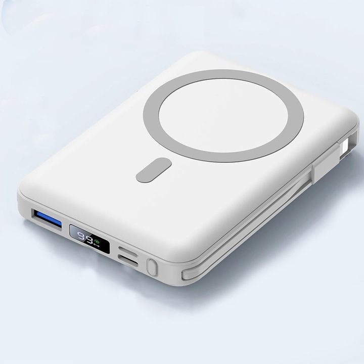 10000MAH MAGNETYCZNA MAGSAFE POWER BANK USB-C SZYBKIE ŁADOWANIE DLA IPHONE