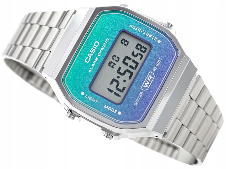 ZEGAREK CASIO A168WER-2AEF VINTAGE OMBRE SREBRNY