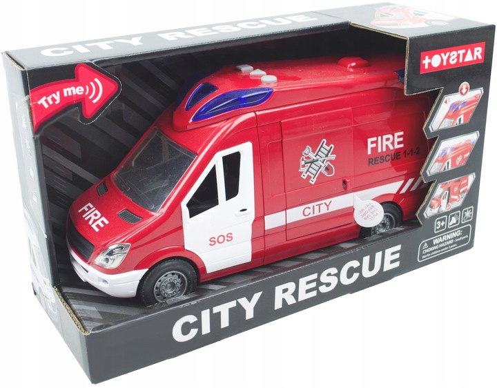 LT514 STRAŻ POŻARNA SAMOCHÓD WÓZ STRAŻACKI AUTO POJAZD NA NAPĘD