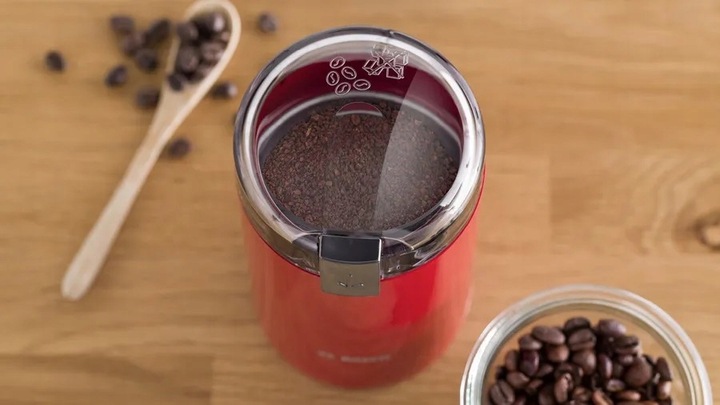 BOSCH MŁYNEK ELEKTRYCZNY DO KAWY RED TSM6A014R