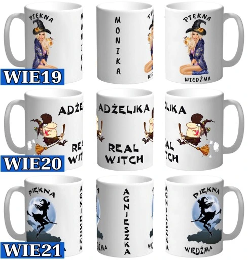 KUBEK WIEDŹMY ZOŁZY ŚMIESZNY TEKST ŻART DO BIURA