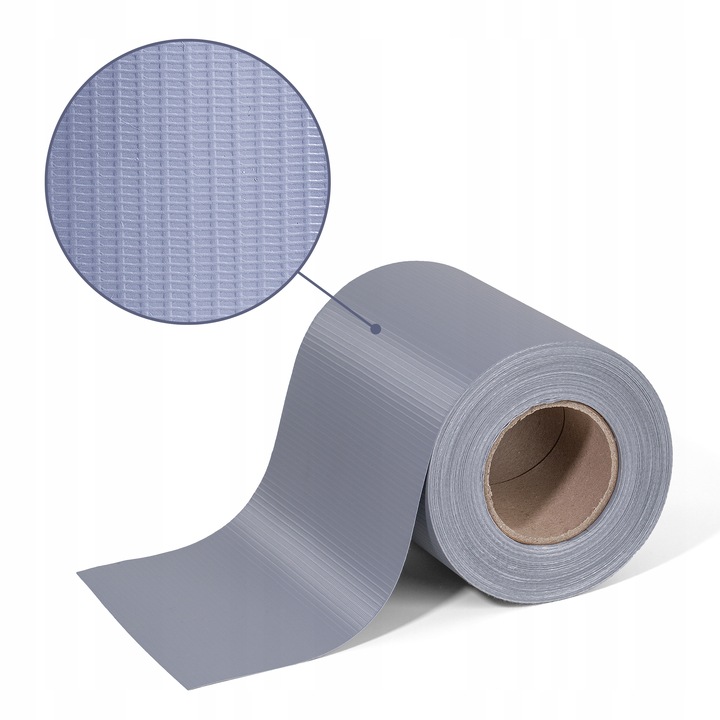 TAŚMA OGRODZENIOWA OSŁONA NA OGRODZENIE PŁOT PANELOWE SZARA UV 19 x 35m