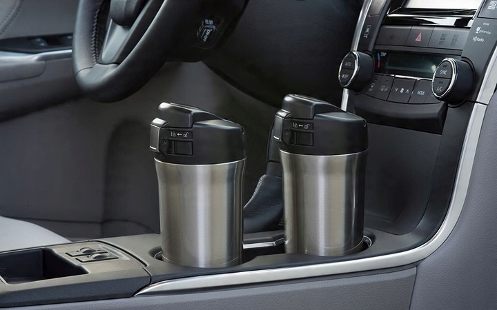 Kubek termiczny ZOJIRUSHI SM-YAF, 480 ml Srebrny Termos na Herbatę do Pracy