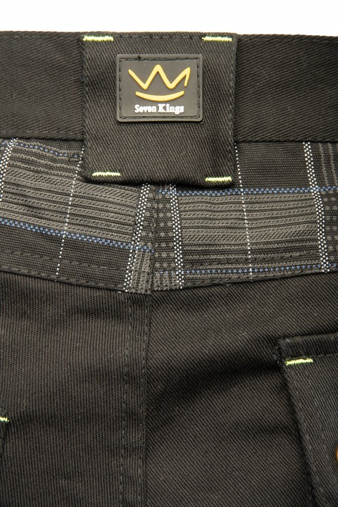 Spodnie robocze monterskie z kieszeniami Stretch Cordura elastan r 28