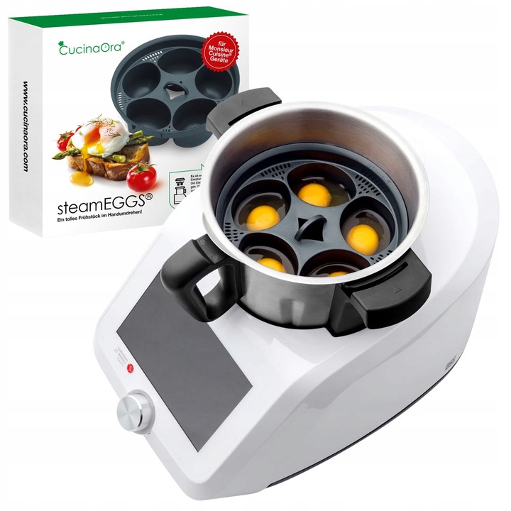 Wkładka do gotowania jajek poche steamEGGS do Monsieur Cuisine / Lidlomix