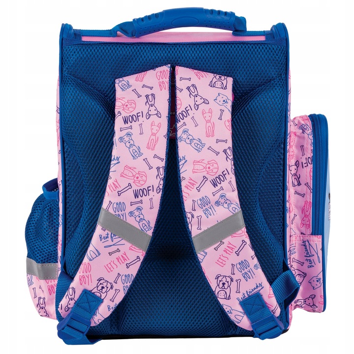 TORNISTER ERGONOMICZNY DO 1 KLASY CLEO I FRANK 29 W PIESKI PSY PIES