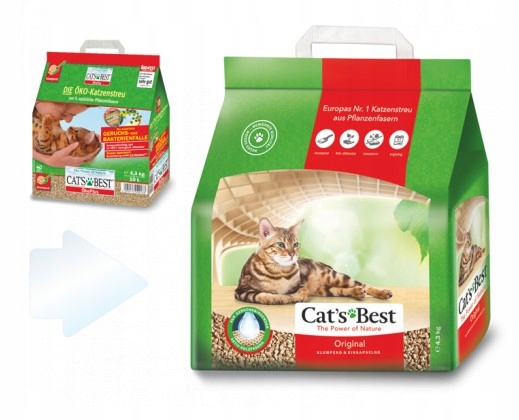 ŻWIREK dla Kota JRS CATS BEST EKO PLUS 40L