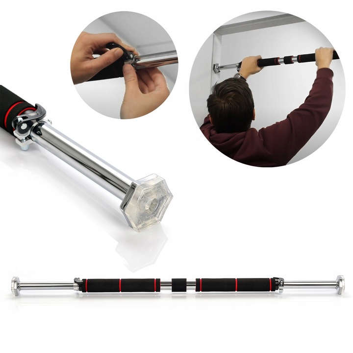 REGULOWANY DRĄŻEK ROZPOROWY METEOR 60-100 cm DO FUTRYNY udźwig do 100 kg