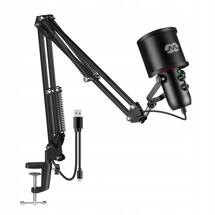 MOZOS MKIT-GX MIKROFON ZE STATYWEM NASTĘPCA MKIT-700PRO V2 DO KOMPUTERA