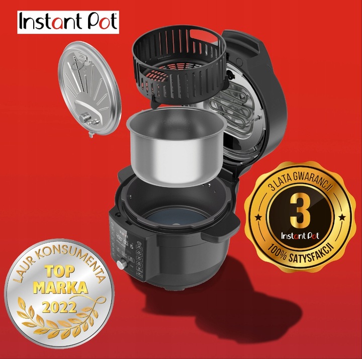 Instant Pot DC Ultimate Lid Air Fryer multicooker