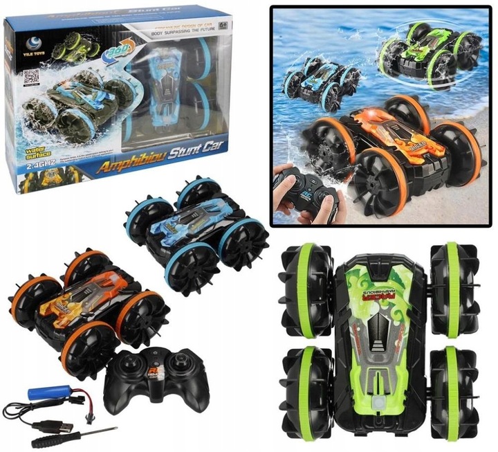 AUTO NA RADIO JEŻDŹĄCE PO WODZIE