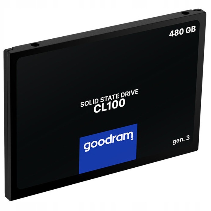 Dysk SSD GOODRAM CL100 480GB SATA III 2,5" GEN. 3 540/460 7mm 3D NAND Flash