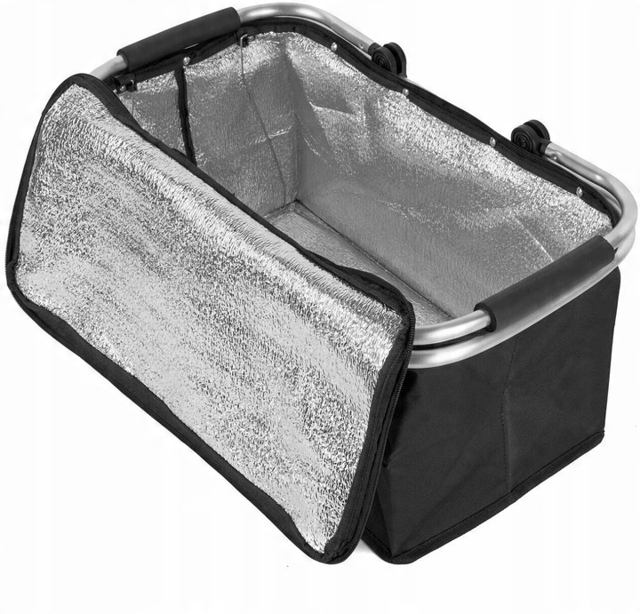 Kosz piknikowy termiczny koszyk piknikowy składany biwakowy zakupy ZAGATTO