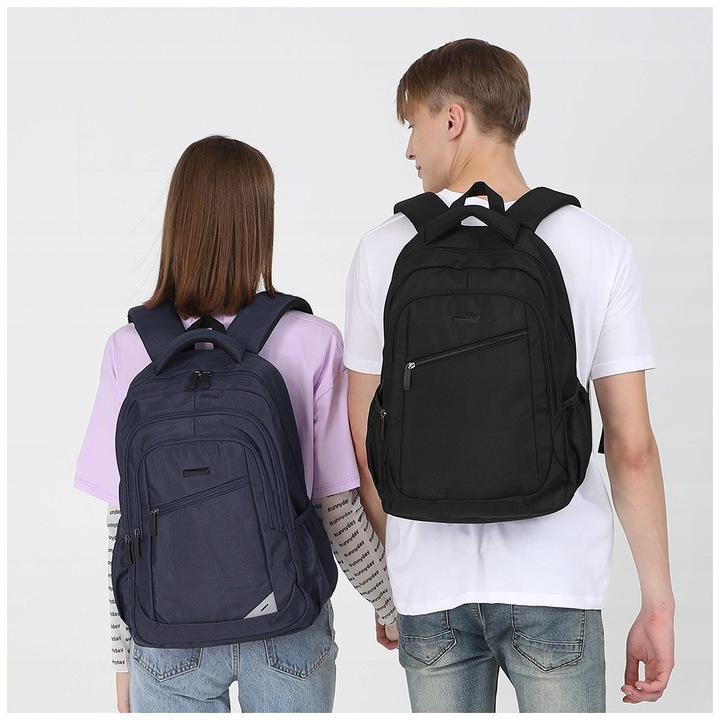 Plecak miejski AOKING, 20-40l, ciemnogranatowy