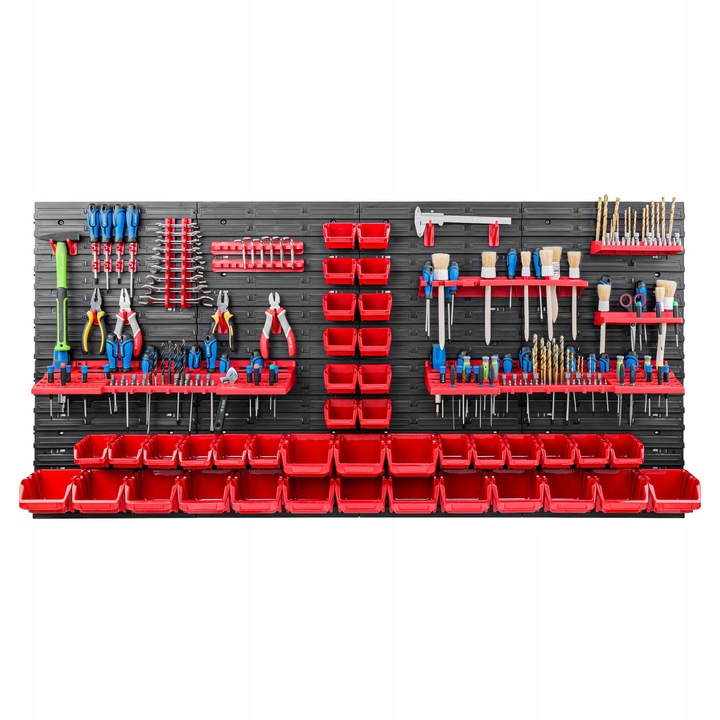Tablica narzędziowa 156x78 cm Ścianka garaż regał