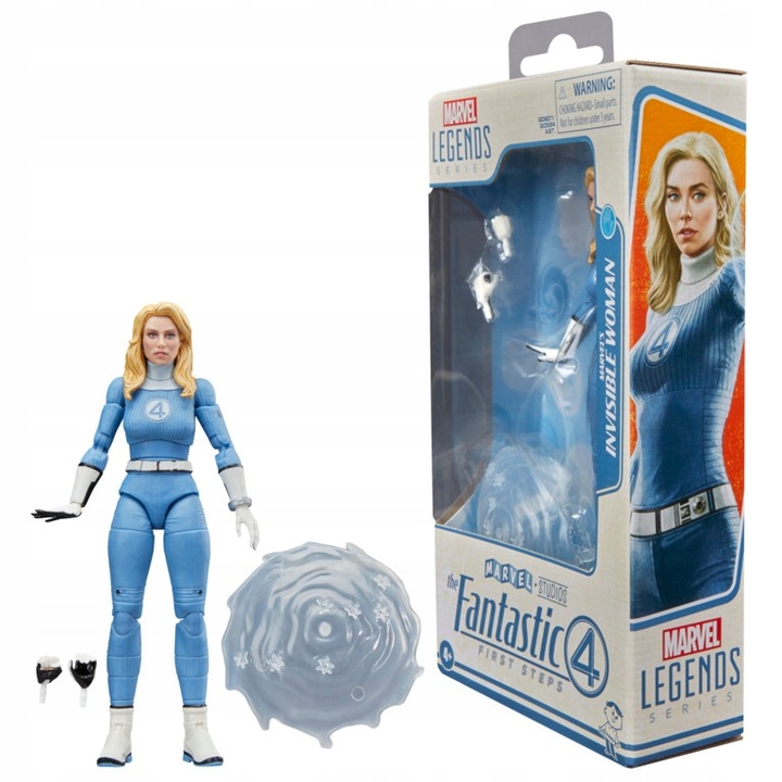 Fantastyczna Czwórka figurka akcji Invisible Woman Marvel Legends Hasbro