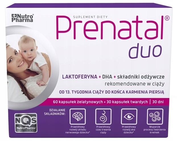 Prenatal Duo 180 kapsułek DUOPAK (2 x 90 kapsułek)