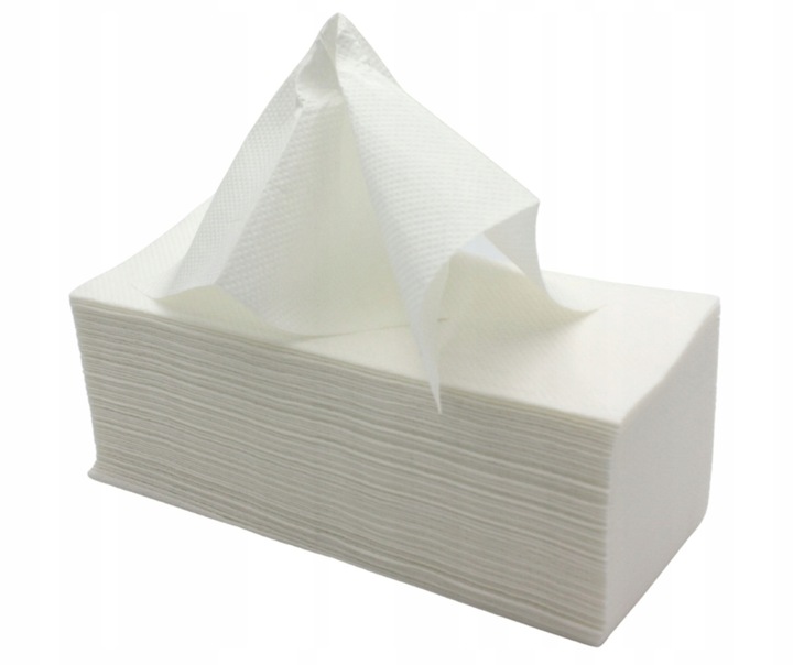 BIAŁE RĘCZNIKI PAPIEROWE SKŁADANE 100% CELULOZA