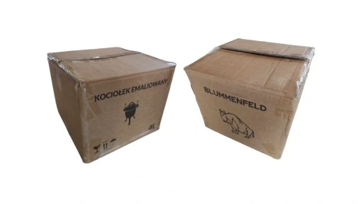 KOCIOŁEK ŻELIWNY EMALIOWANY gar BLUMMENFELD 4L