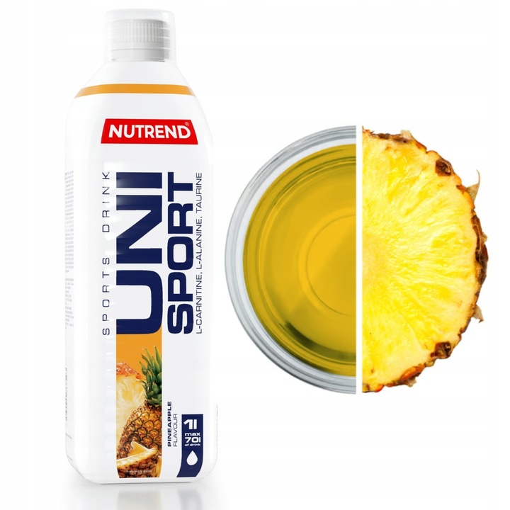 IZOTONIK NUTREND UNISPORT 1000ML ANANAS NAPÓJ SPORTOWY TAURYNA L-ALANINA