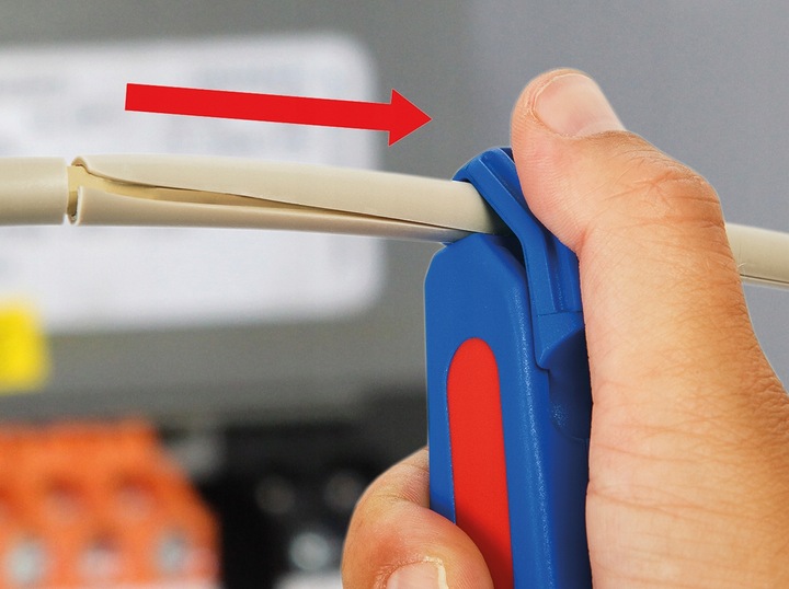 WEICON ŚCIĄGACZ IZOLACJI NÓŻ HAKOWY DO KABLI S4-28