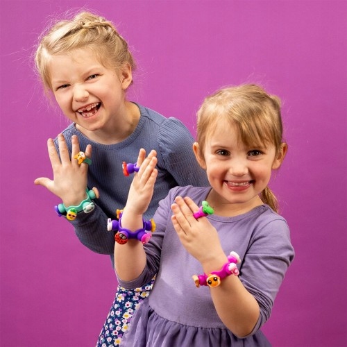 Biżuteria dla dzieci Plip Charms ZESTAW bransoletka +pierścionek +8 charmsy