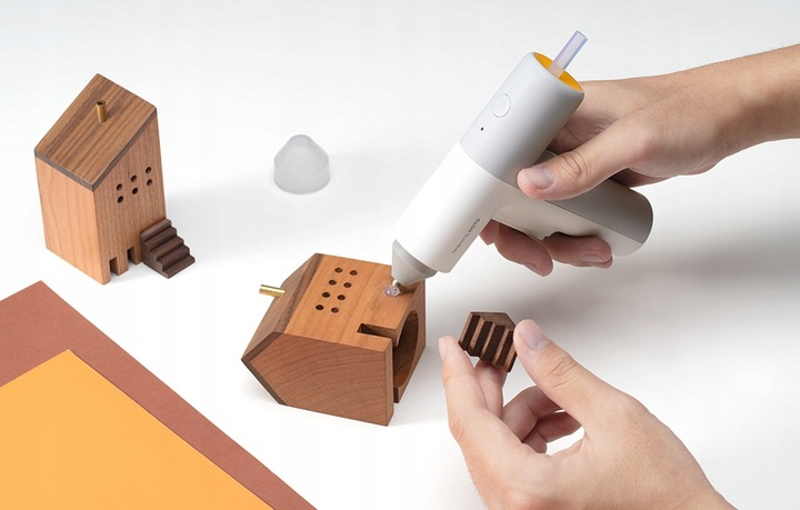 BEZPRZEWODOWY PISTOLET DO KLEJU NA GORĄCO HOTO AKUMULATOROWY 3000MAH USB-C