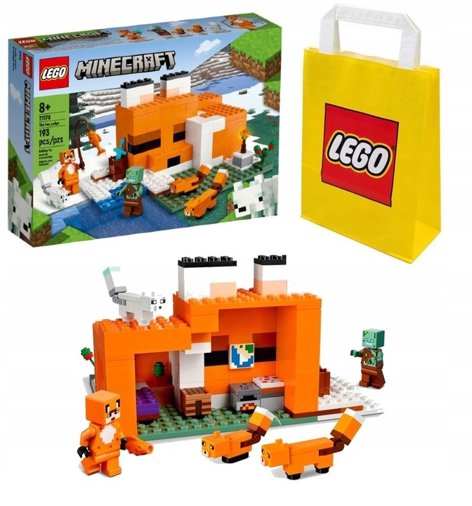 LEGO MINECRAFT 8+ SIEDLISKO LISÓW 21178