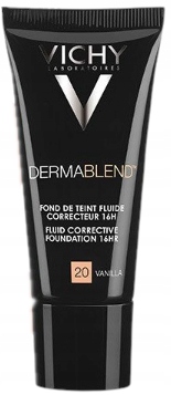 VICHY DERMABLEND fluid korygujący do twarzy 20 Vanilla 30 ml