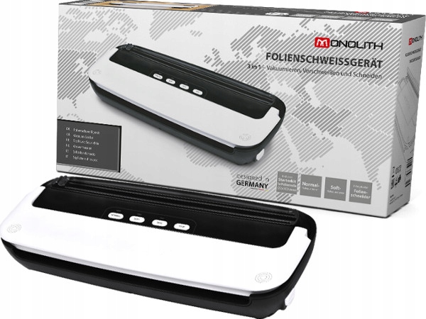 Folia do pakowarki próżniowej. 5 rolek / 15 metrów