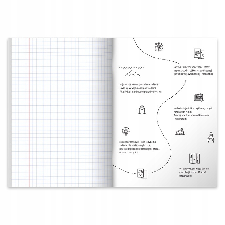 KOMPLET ZESZYTÓW TEMATYCZNYCH PRZEDMIOTOWYCH ZE ŚCIĄGĄ 10 SZTUK HERLITZ