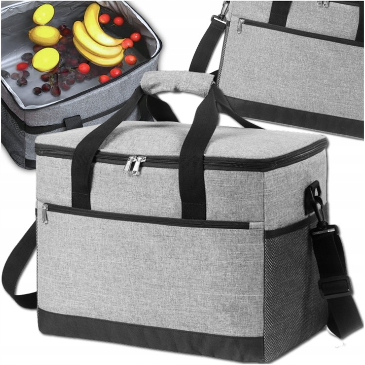 TORBA TERMICZNA TERMOIZOLACYJNA NA PLAŻĘ PODRÓŻNA LODÓWKA TURYSTYCZNA 20L