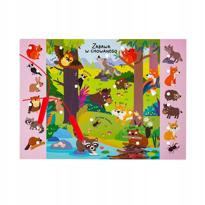 Smily Quiz elektroniczny WSZYSTKO O ZWIERZĘTACH SP98277 dla dzieci 3+