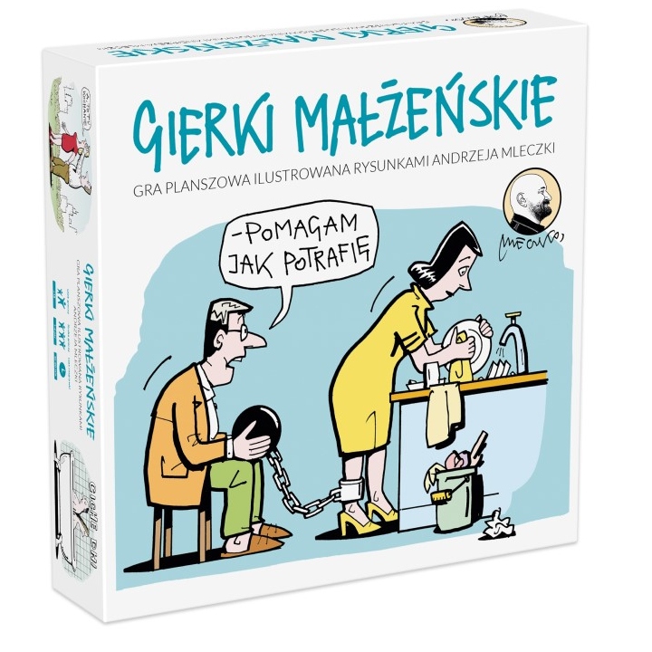 Gierki Małżeńskie, gra towarzyska dla par + Psia kość!, gra rodzinna