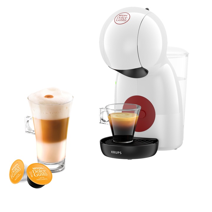 EKSPRES KAPSUŁKOWY DO KAWY KRUPS PICCOLO XS KP1A3110 DOLCE GUSTO BIAŁY